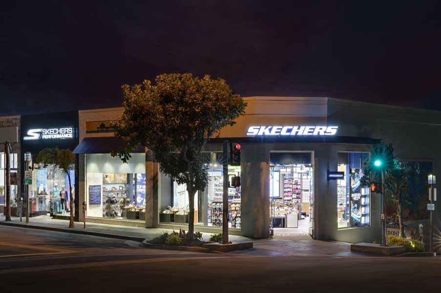 Skechers storefront. Your local shoe store in Phoenix, AZ